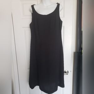 Ann Taylor LBD Black Sheath Dress